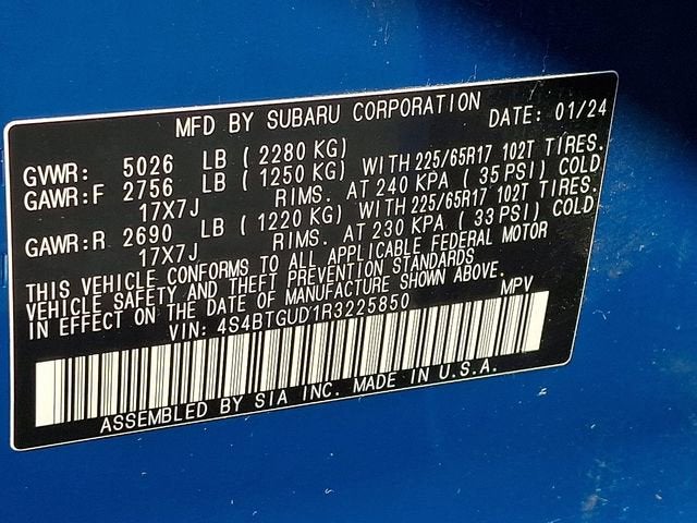 2024 Subaru Outback Wilderness