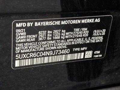 2022 BMW X5 xDrive40i