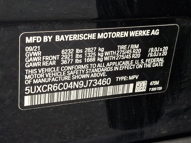 2022 BMW X5 xDrive40i