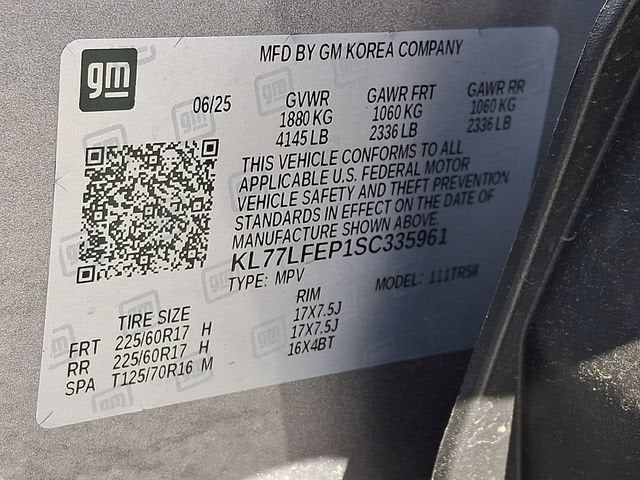 2025 Chevrolet Trax LS