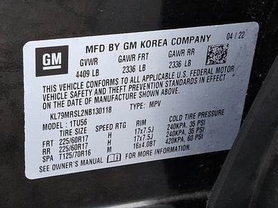 2022 Chevrolet Trailblazer LT