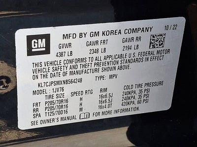 2022 Chevrolet Trax LT