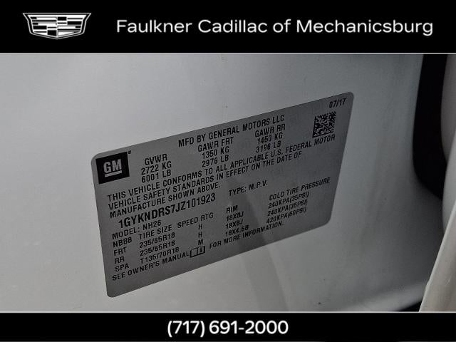 2018 Cadillac XT5 Luxury AWD