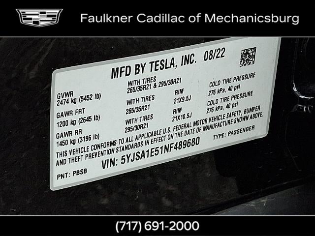 2022 Tesla Model S Base