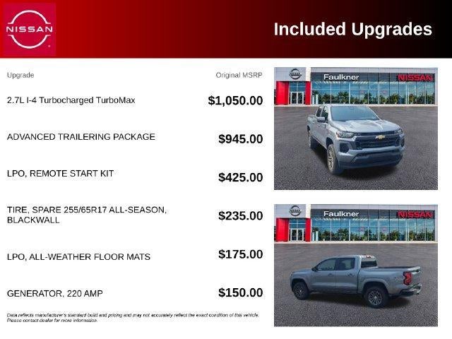 2024 Chevrolet Colorado Crew Cab Short Box 4-Wheel Drive LT