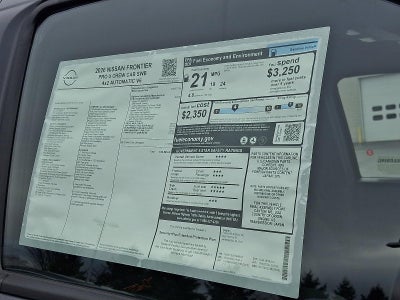 2026 Nissan Frontier Crew Cab PRO-X®