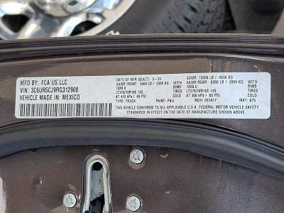2024 RAM 2500 Tradesman 4x4 Crew Cab 6'4" Box