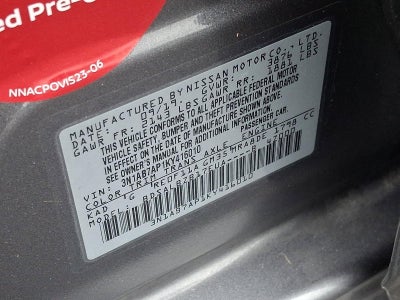 2019 Nissan Sentra S
