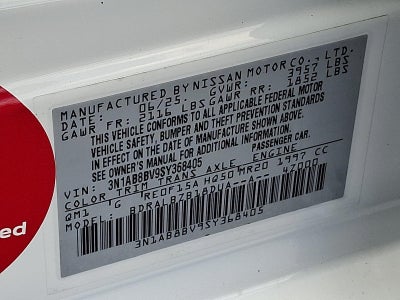 2025 Nissan Sentra S CVT