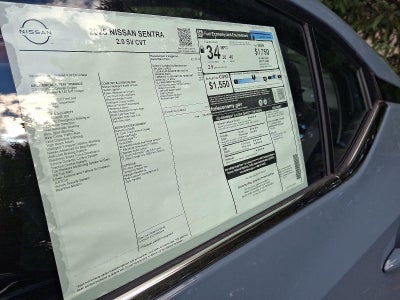 2025 Nissan Sentra SV