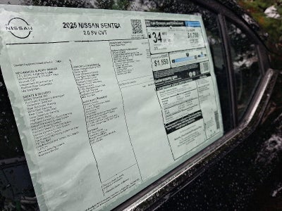 2025 Nissan Sentra SV