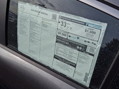 2026 Nissan Sentra S