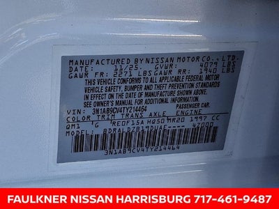 2026 Nissan Sentra SV