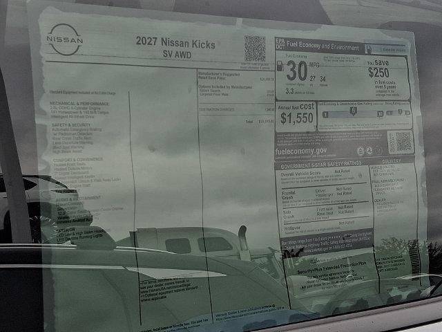2027 Nissan Kicks SV