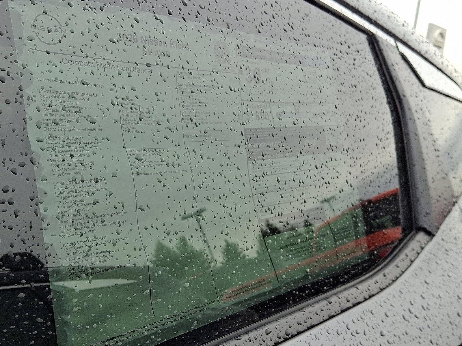 2026 Nissan Kicks SV