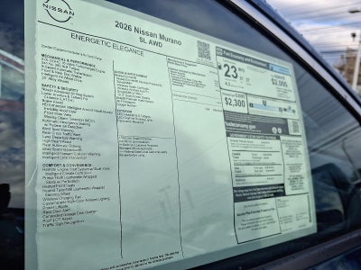 2026 Nissan Murano SL