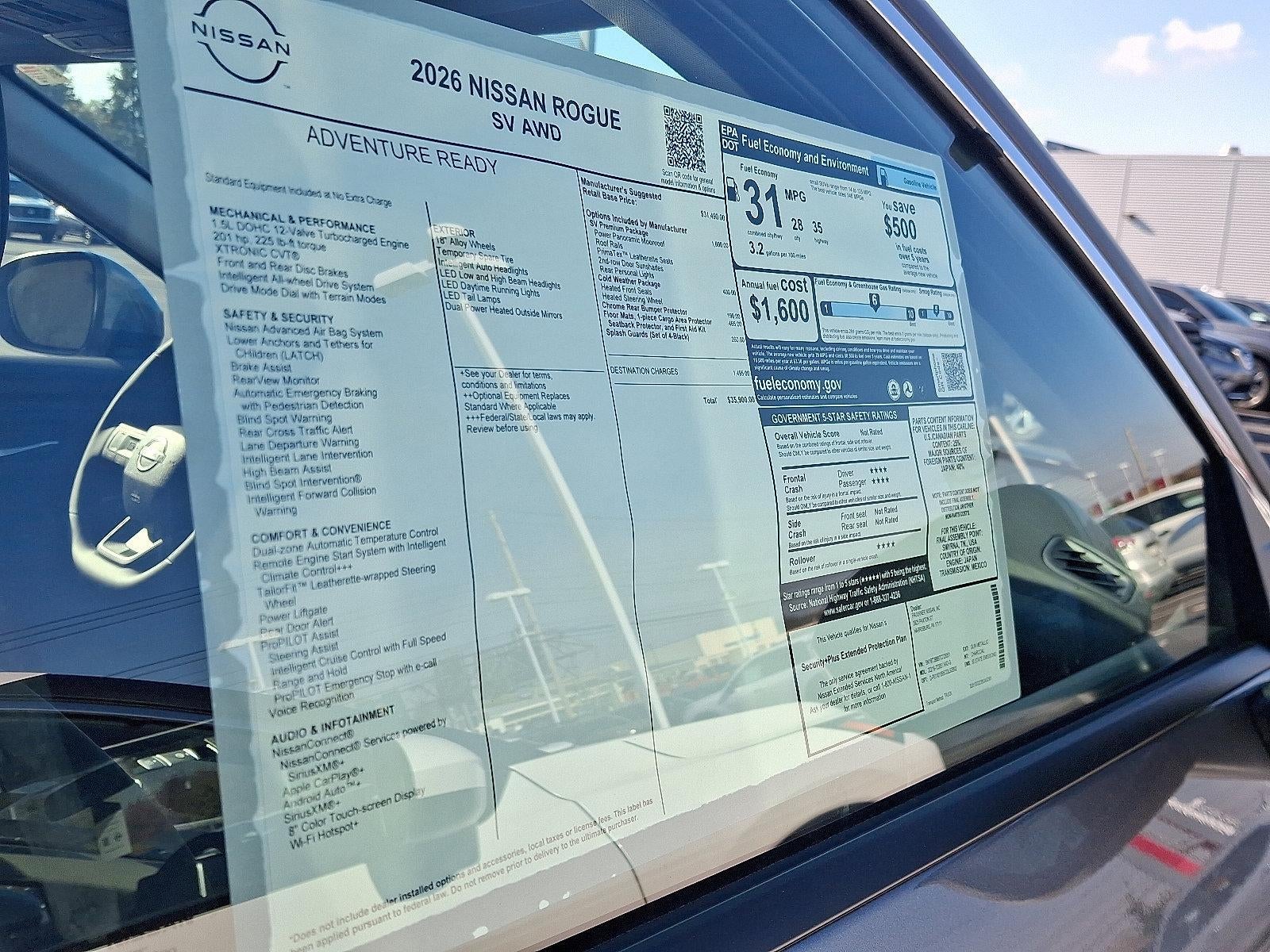 2026 Nissan Rogue SV