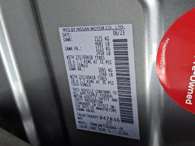 2023 Nissan Rogue SV