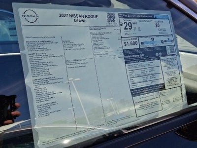 2027 Nissan Rogue SV