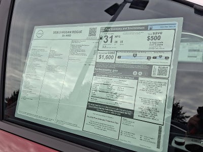 2026 Nissan Rogue SV