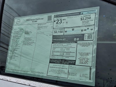 2026 Nissan Pathfinder SV