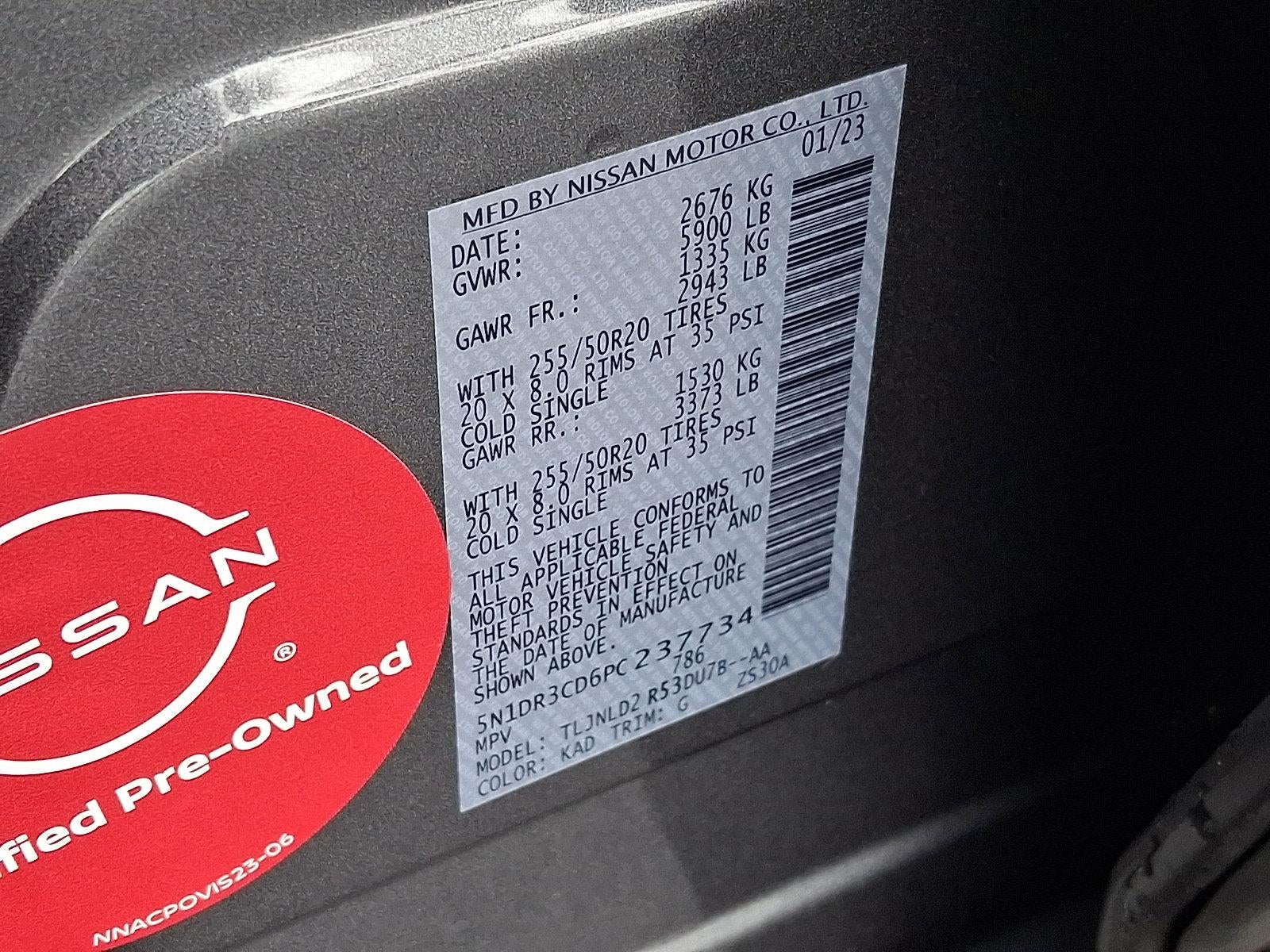 2023 Nissan Pathfinder SL