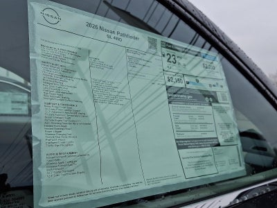 2026 Nissan Pathfinder SL 4WD