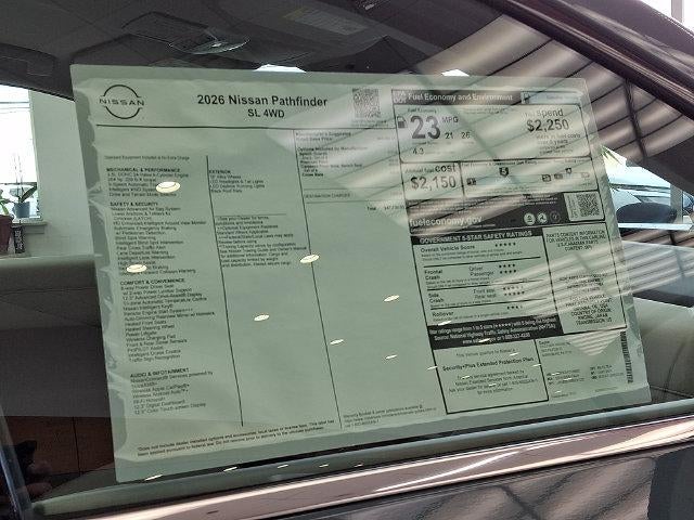 2026 Nissan Pathfinder SL