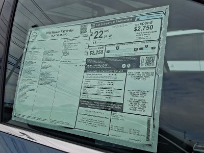 2026 Nissan Pathfinder Platinum