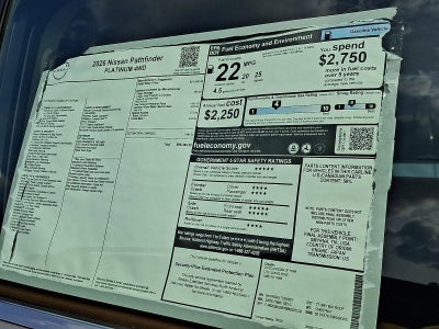 2026 Nissan Pathfinder Platinum