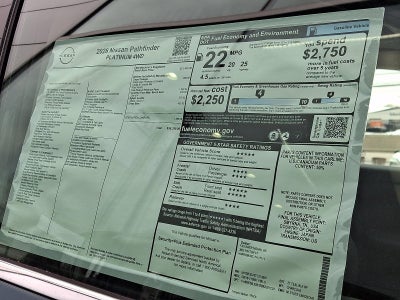 2026 Nissan Pathfinder Platinum