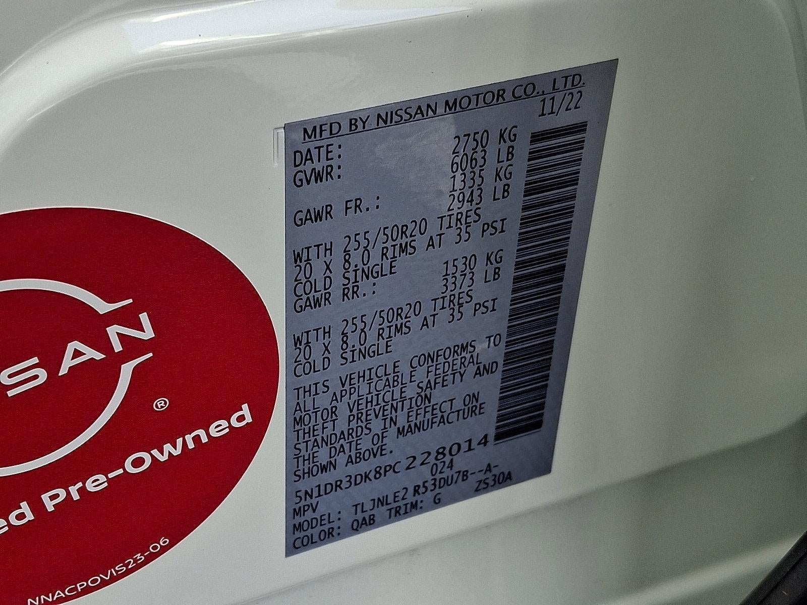 2023 Nissan Pathfinder Platinum