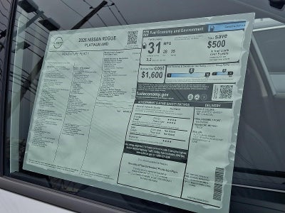 2026 Nissan Rogue Platinum