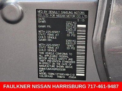 2016 Nissan Rogue AWD 4dr SV