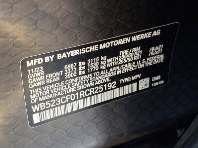 2024 BMW iX Sports Activity Vehicle