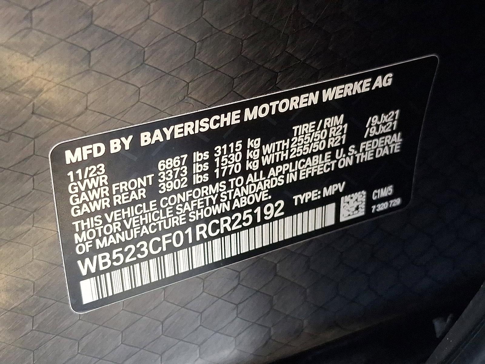 2024 BMW iX Sports Activity Vehicle