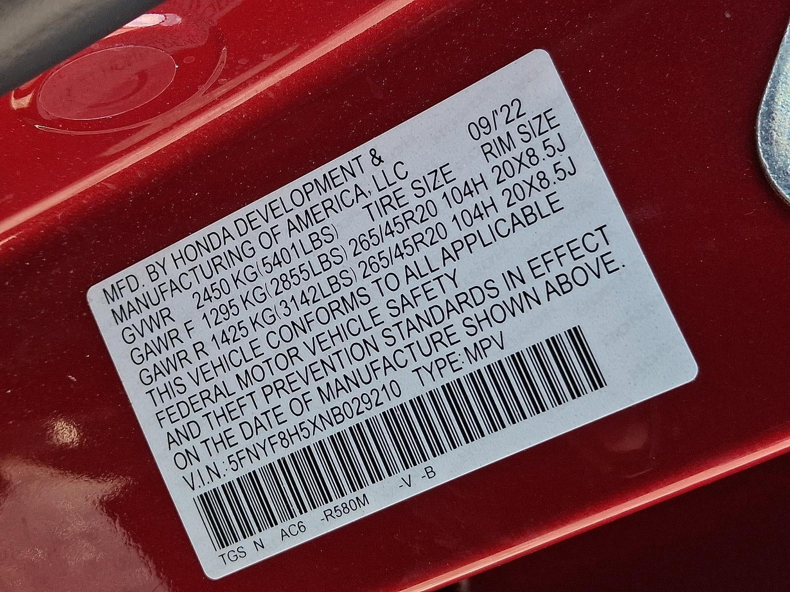 2022 Honda Passport EX-L