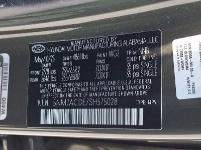 2025 Hyundai TUCSON SE