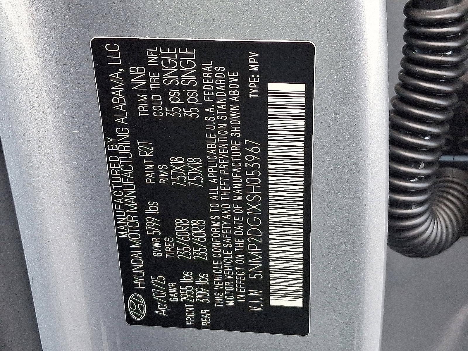 2025 Hyundai SANTA FE Hybrid SEL