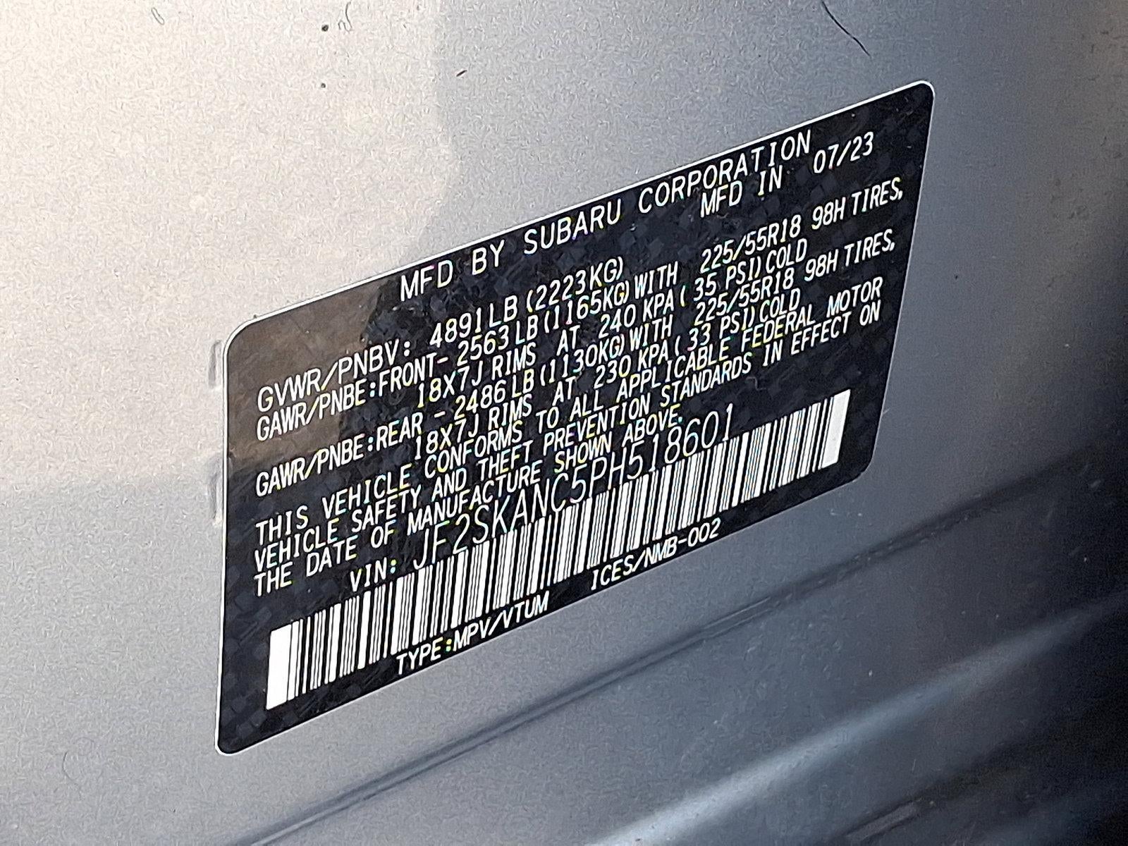 2023 Subaru Forester Limited