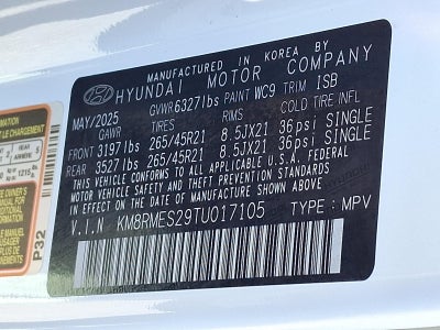 2026 Hyundai PALISADE Calligraphy