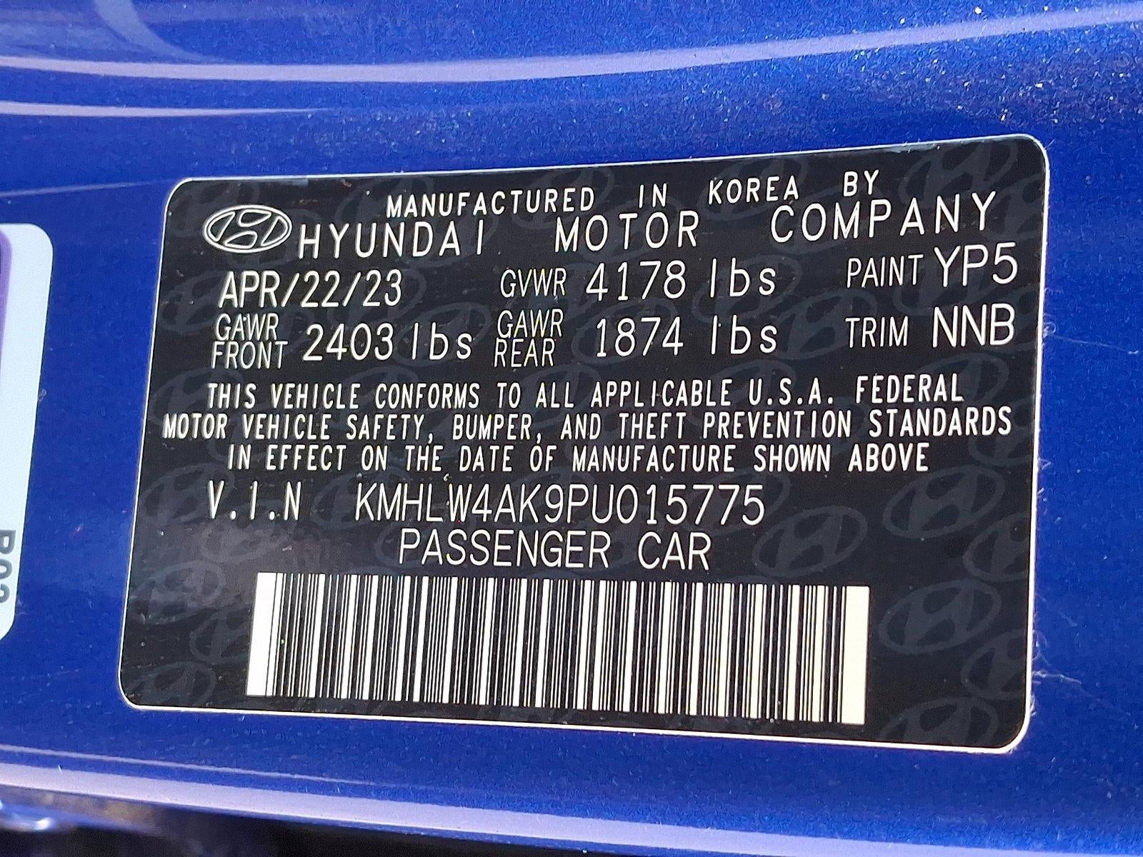 2023 Hyundai ELANTRA N DCT