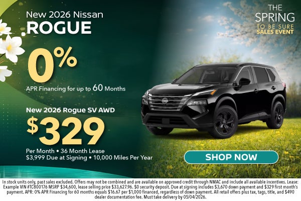 New 2026 Nissan Rogue