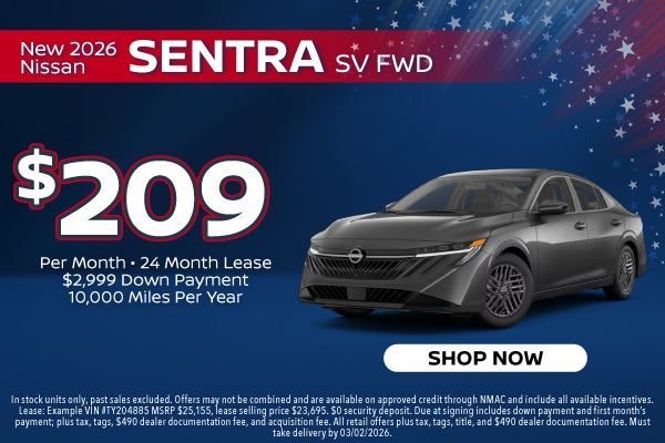 New 2026 Nissan Sentra