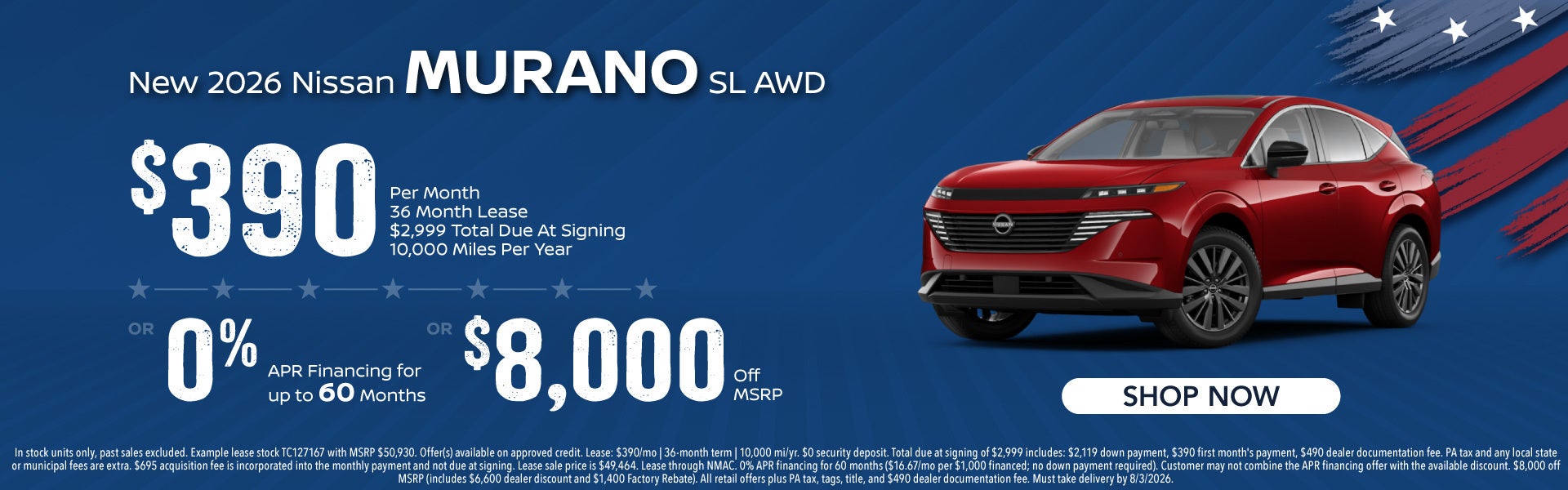 New 2026 Nissan Murano