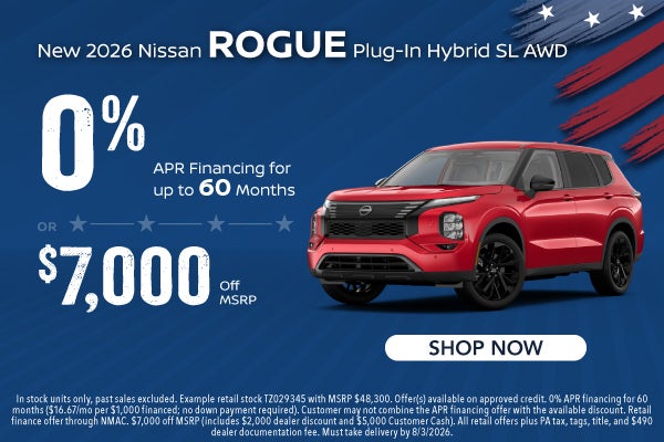New 2026 Nissan Rogue SV