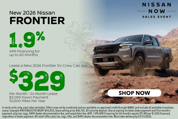 New 2026 Nissan Frontier
