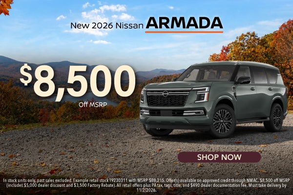 New 2026 Nissan Armada